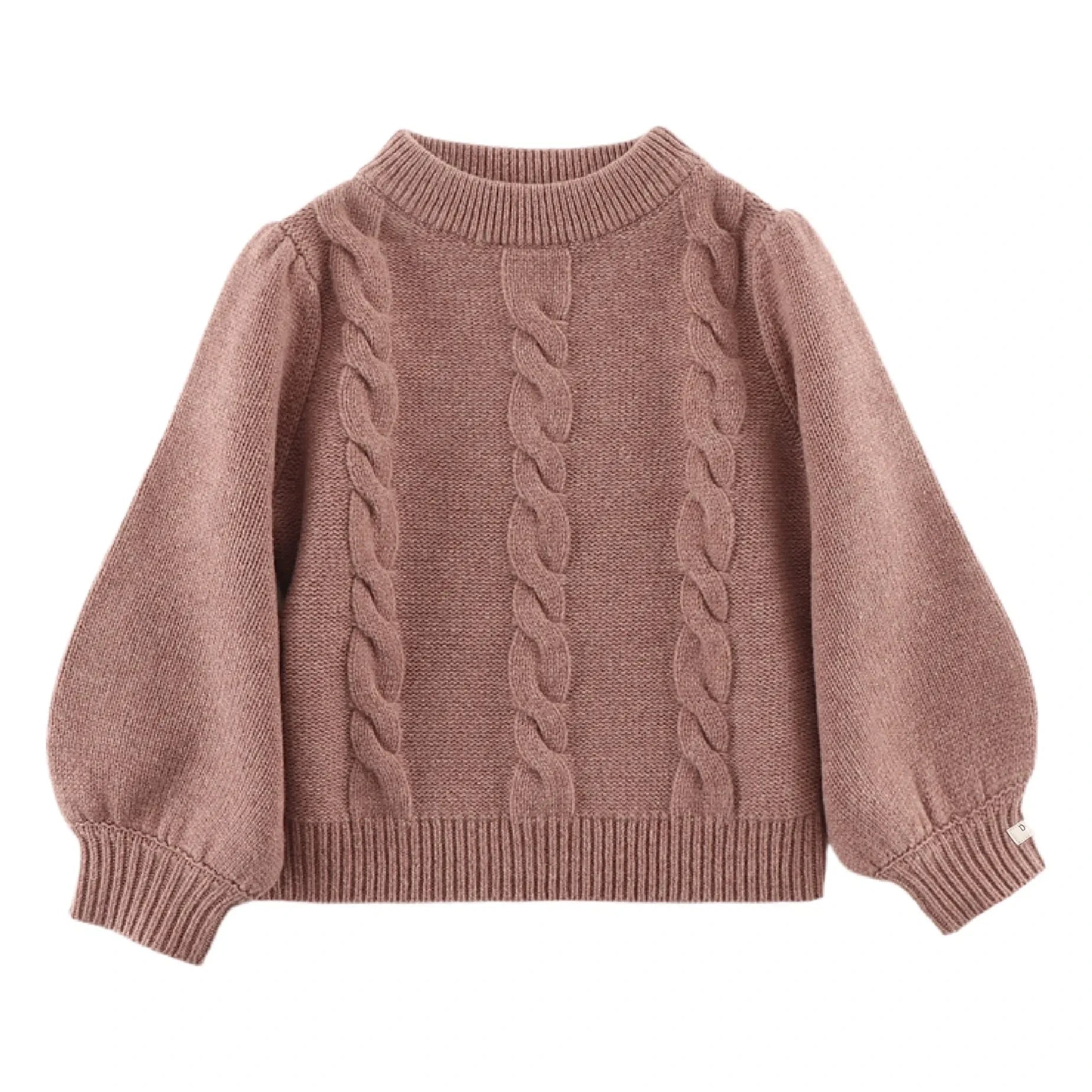 Donsje - Niena Merino-Wollpullover | Terrakotta