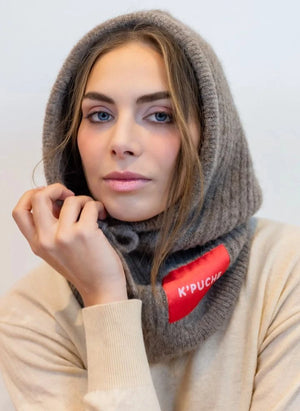 K'puche - Khira Alpakahoodie | Sand
