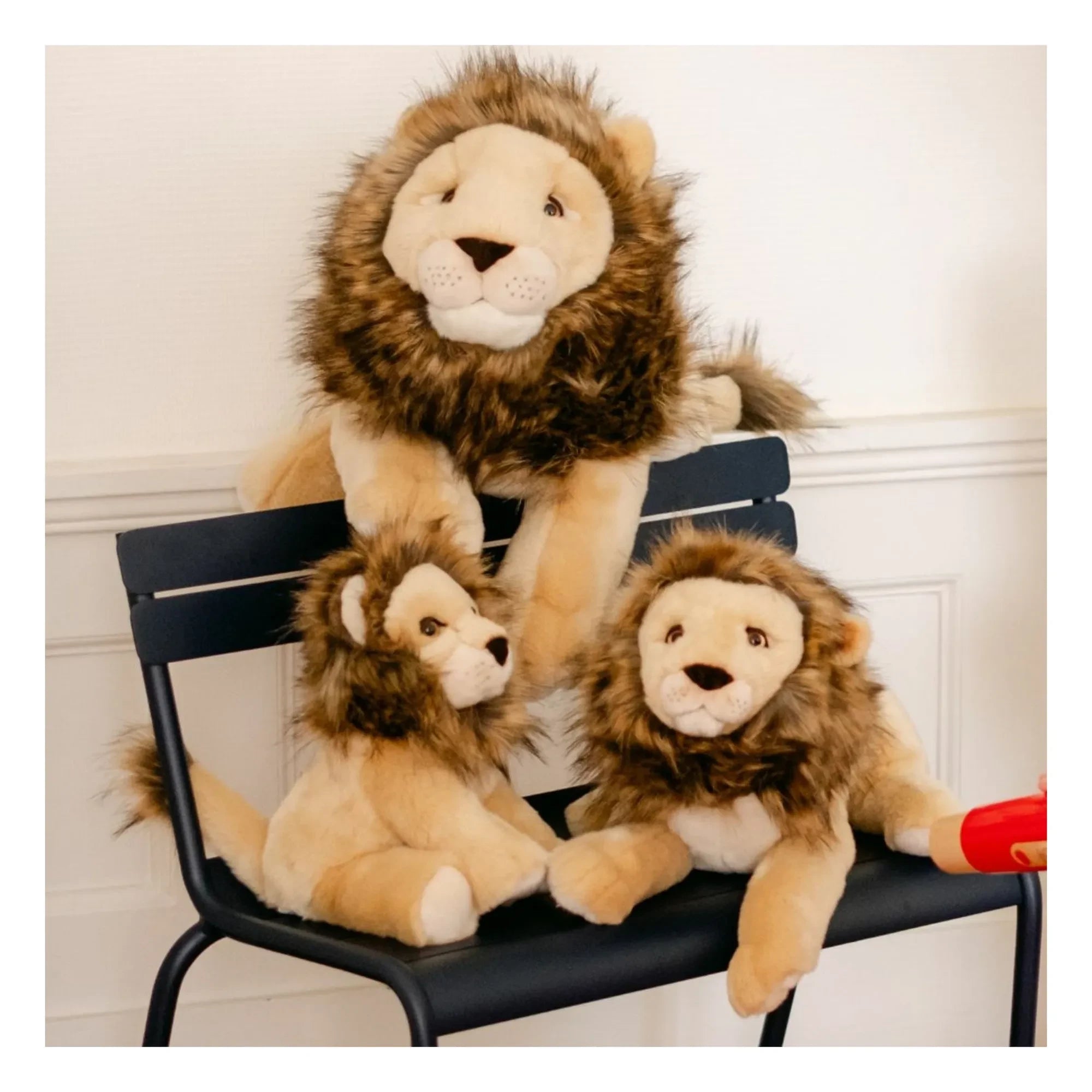 La Pelucherie - Melchior Löwe Plüschtier 30 cm | Beige