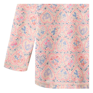 Weizen - Dilan Fleuri Recycelte Faser UV-Schutz T-Shirt | Hellrosa