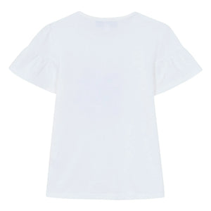 Tartine et Chocolat - Perlen-Seestern-T-Shirt | Weiß