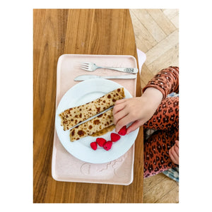 Hevea - Naturgummi Tischset | Pfirsich