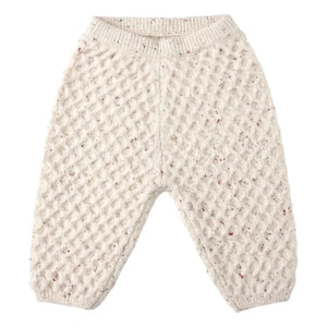 Rylee + Cru - Chiné Strickhose | Ecru