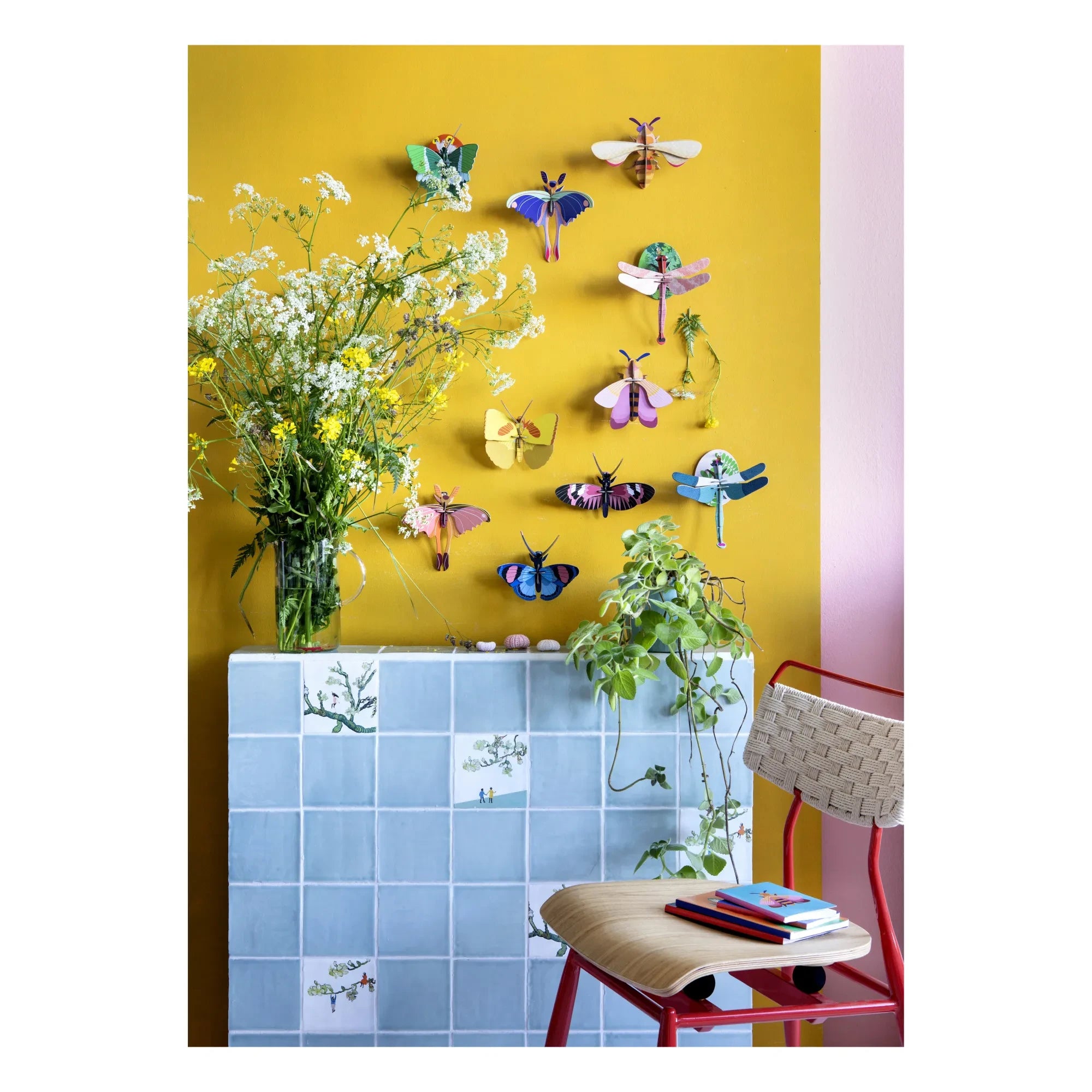 Studio Roof - Schmetterling Wanddekoration