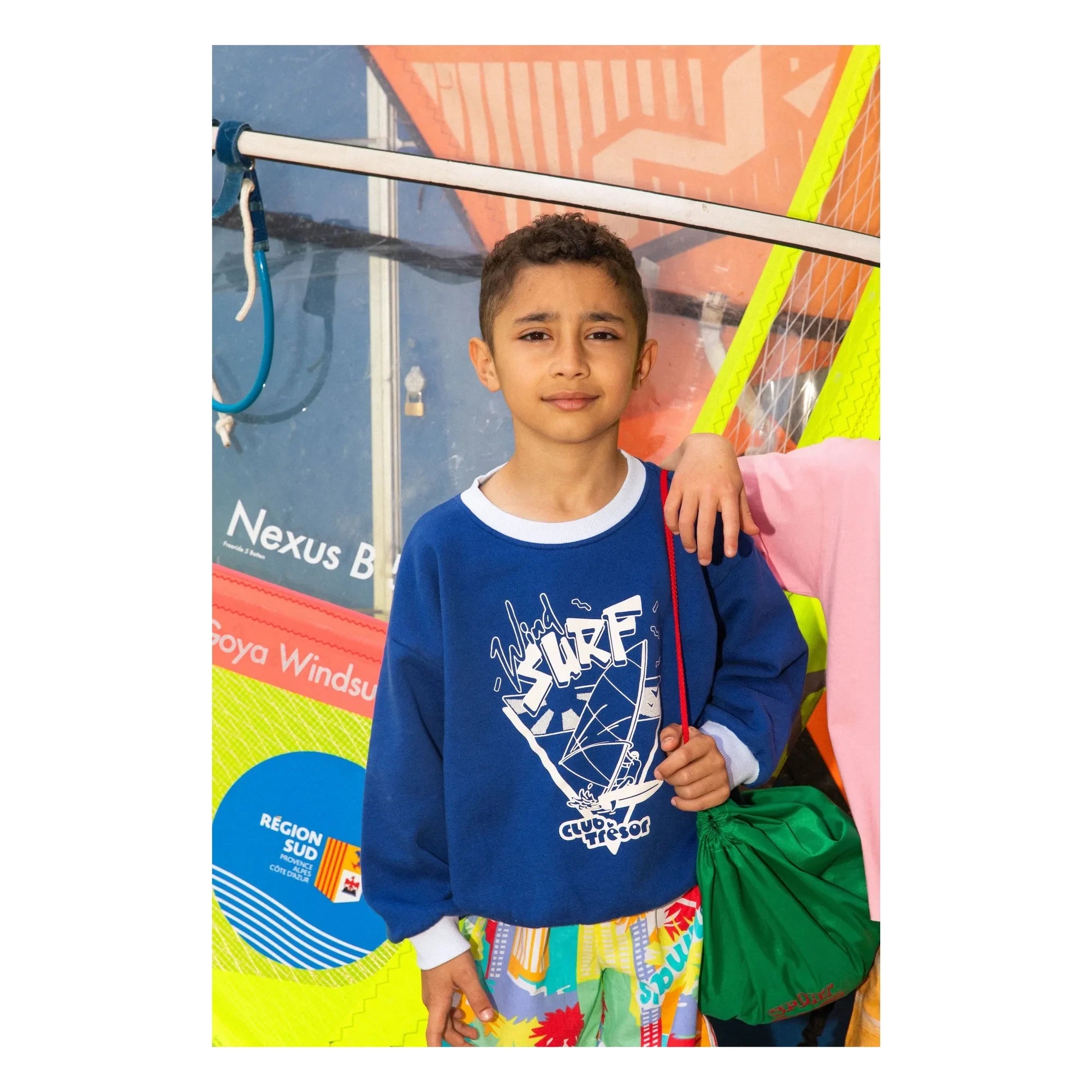 Club Trésor - Sweatshirt Wind Surf | Blau