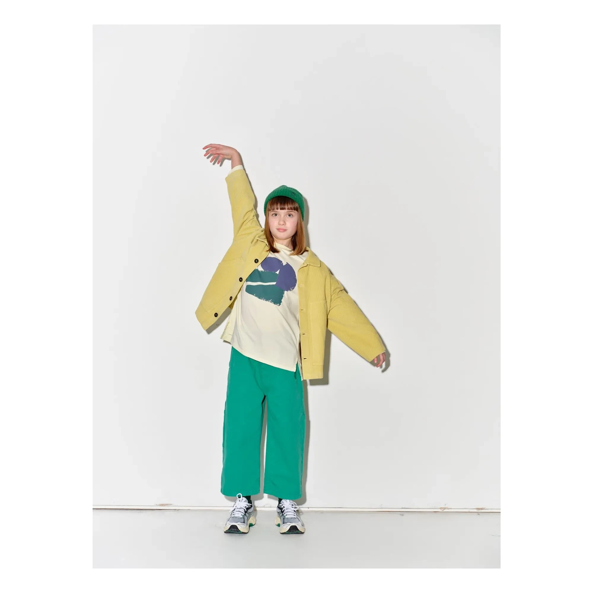 Main Story - Overshirt aus Bio-Baumwollsamt | Gelb