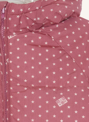 Bonton - Paule wattierte Jacke | Framboise
