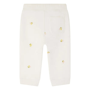 Bonpoint - Bambo Jogger Kirsche Bio-Baumwolle | Ecru