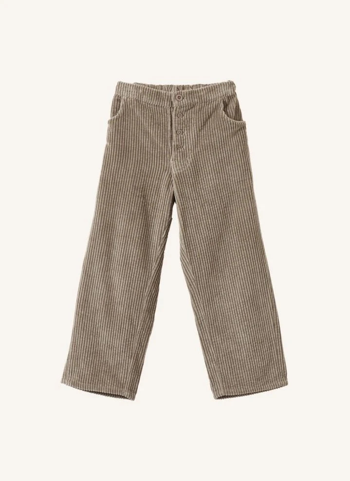 Caramel - Erodium Fitilli Velourhose | Grau