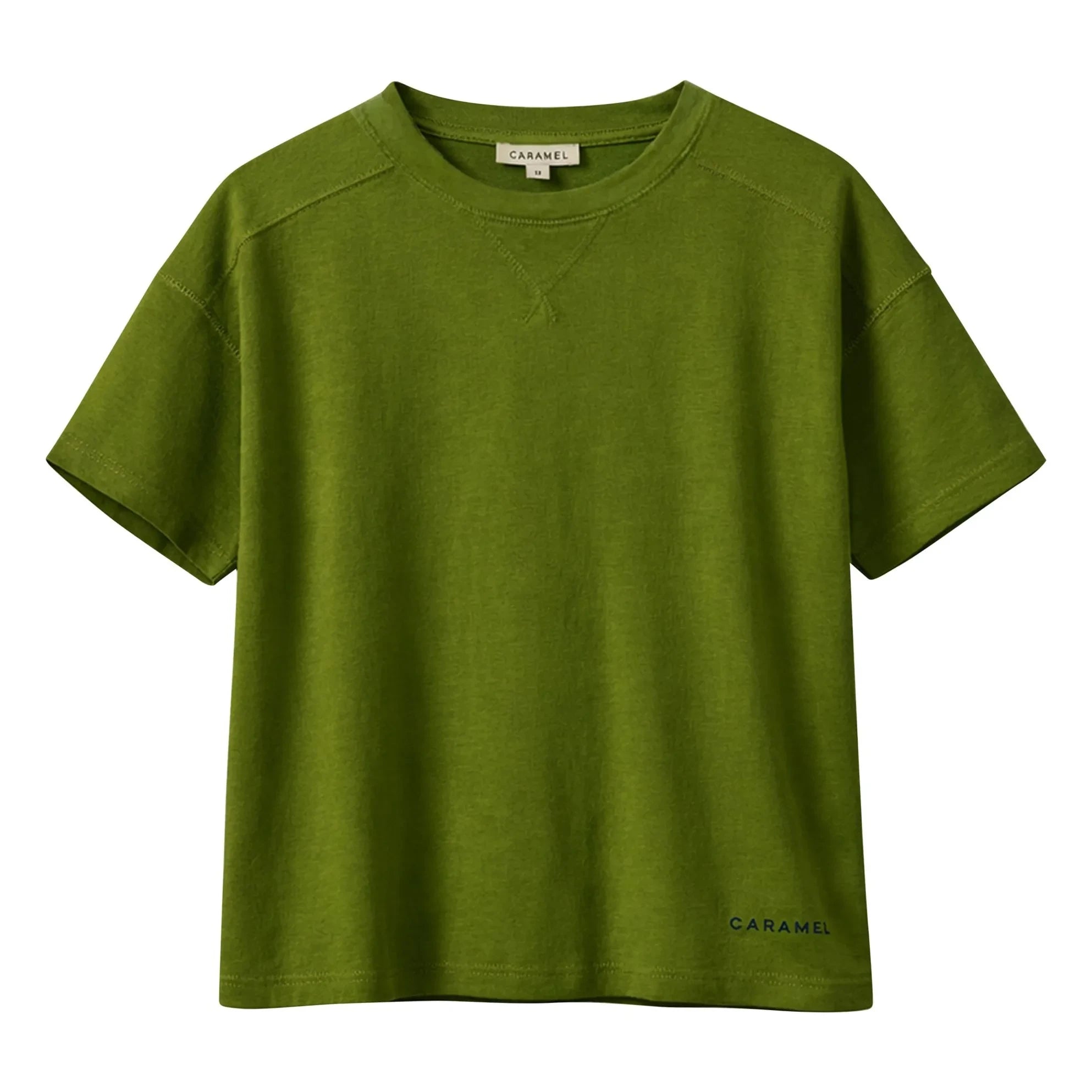 Caramel – Kezar Tencel T-Shirt | Grün