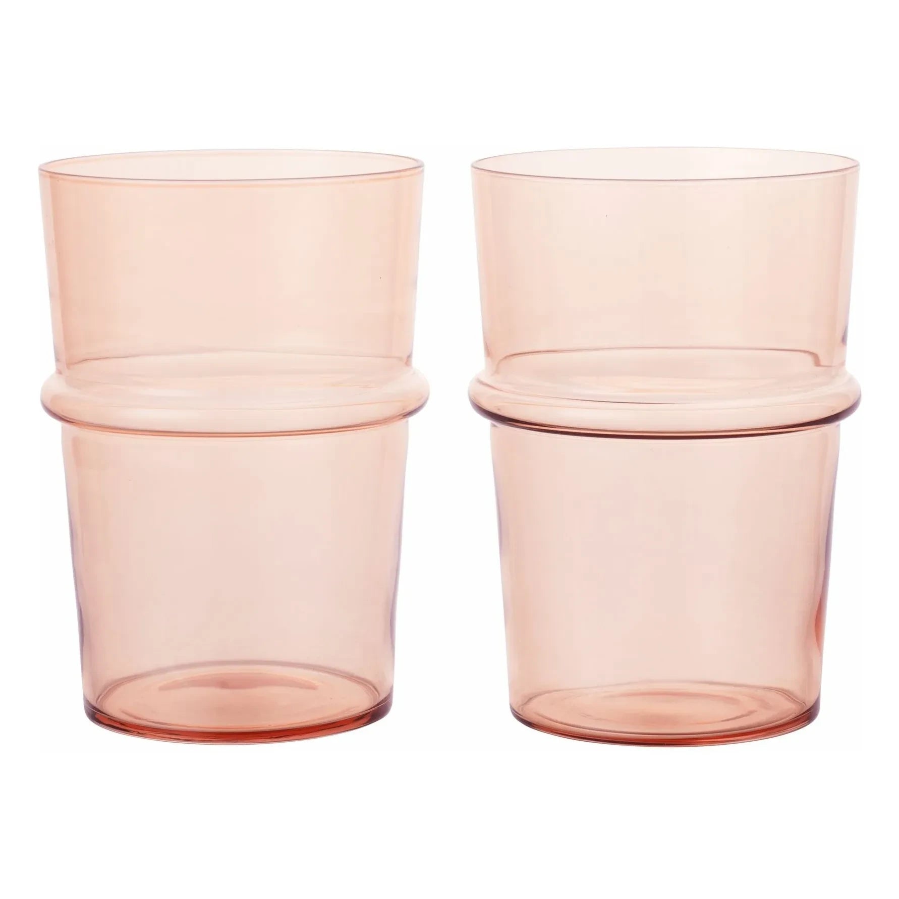 Ferm Living - Boya Gläser - 2er Set | Himbeere