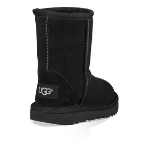 UGG - Classic II Lammfellgefütterte Wildlederstiefel | Schwarz
