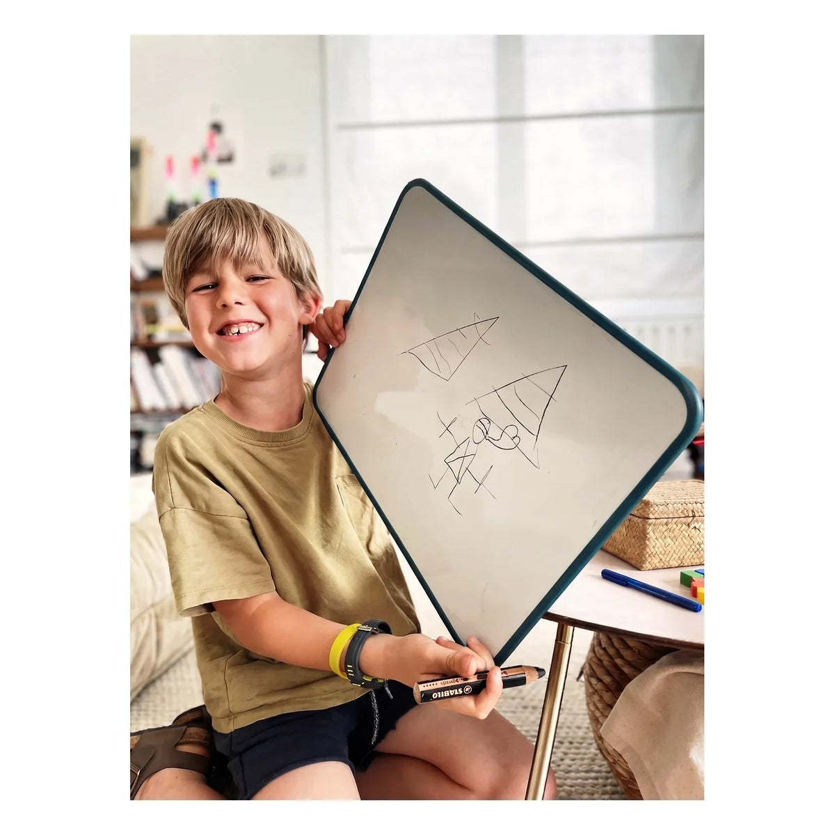 Ma Cabane à rêves - Magnetisches Whiteboard | Dunkelgrün