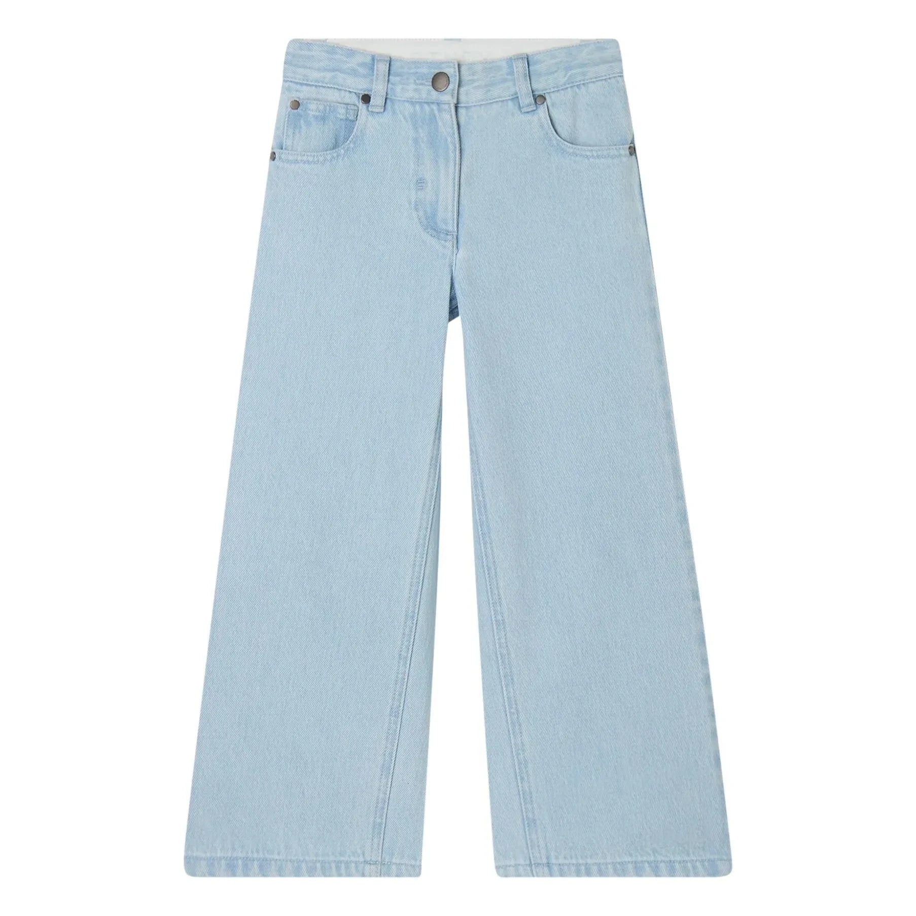 Stella McCartney Kids - Bio-Baumwoll Flare Jeans | Hellblau
