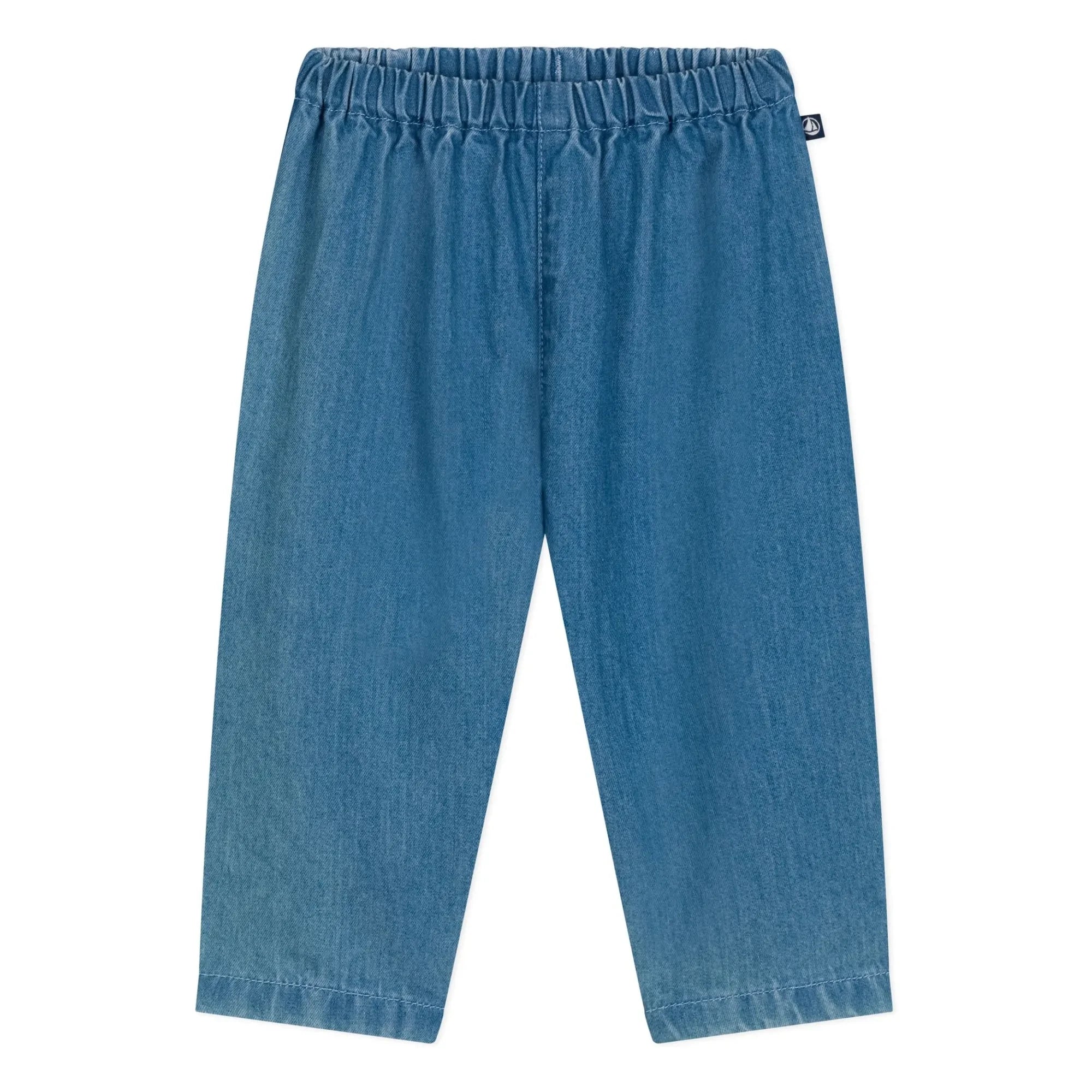 Petit Bateau - Leichte Denim-Sarouel | Denimblau
