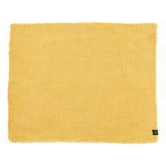 Haomy - California Leinen Tischset | Ocker