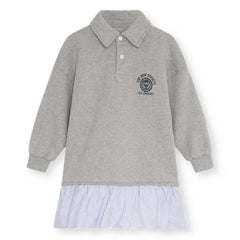 Die neue Gesellschaft – Ash Polo-Kleid | Grau
