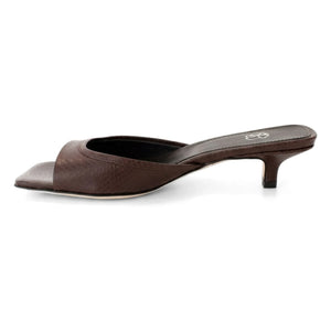 Odare - Pilar Python Sandalen | Grau