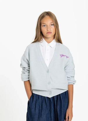 Smallable Kid - Alvi Glow Up Wolle Strickjacke | Hellblau