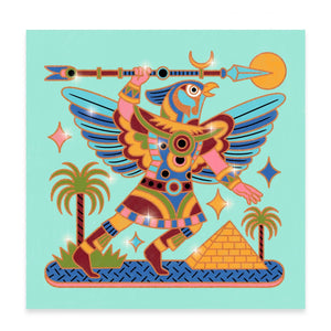 Djeco - Tierkrieger Malvorlagen