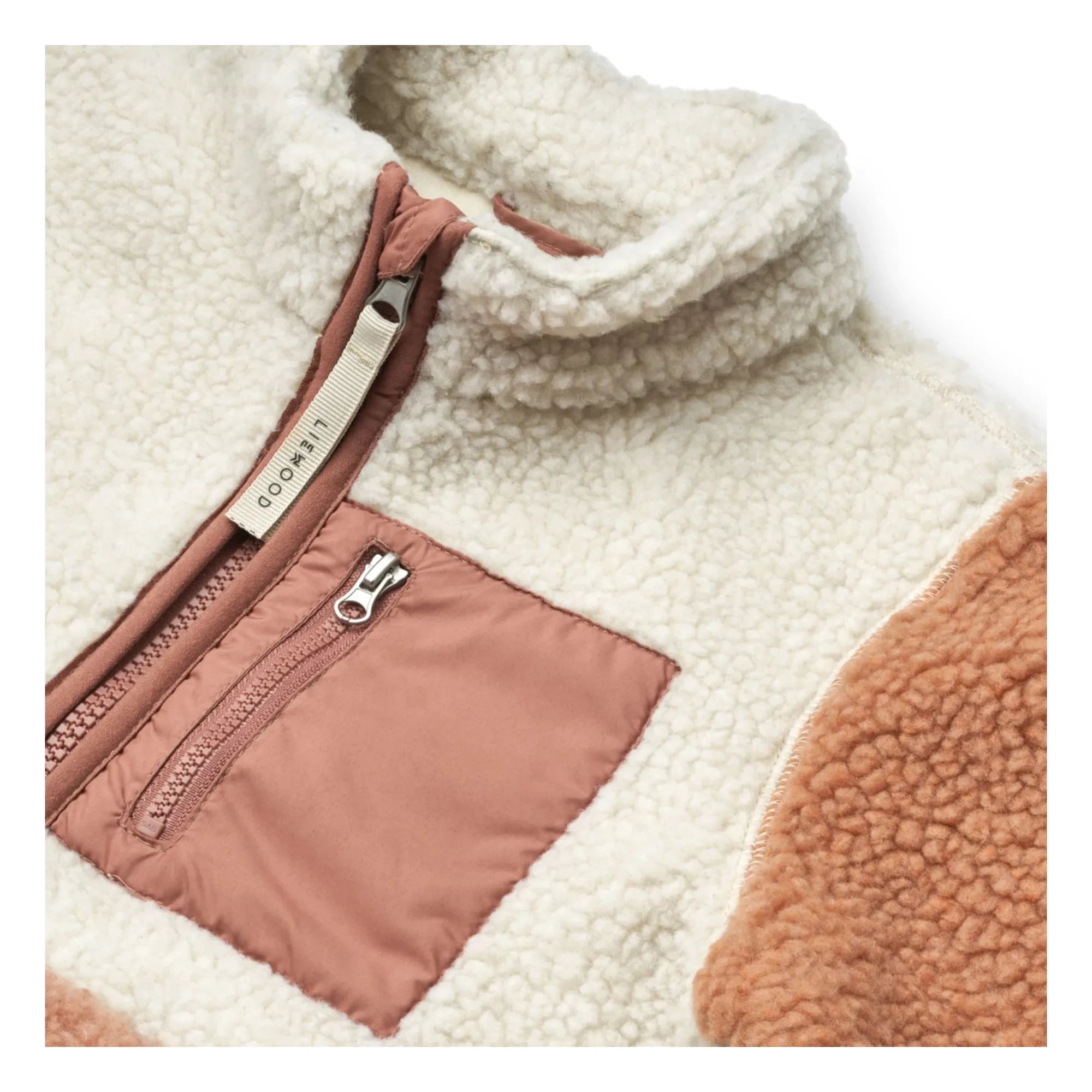 Liewood - Nolan Sherpa Jacke | Rosa