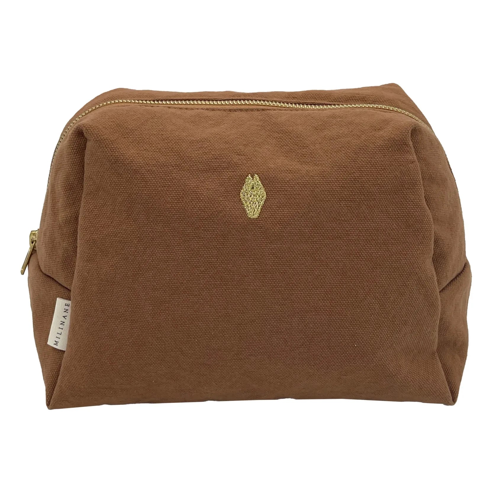 Milinane - Jade Kosmetiktasche | Camel