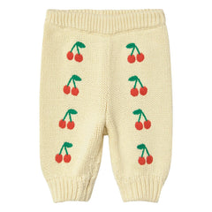 Tinycottons - Cerises Strickhose | Gelb