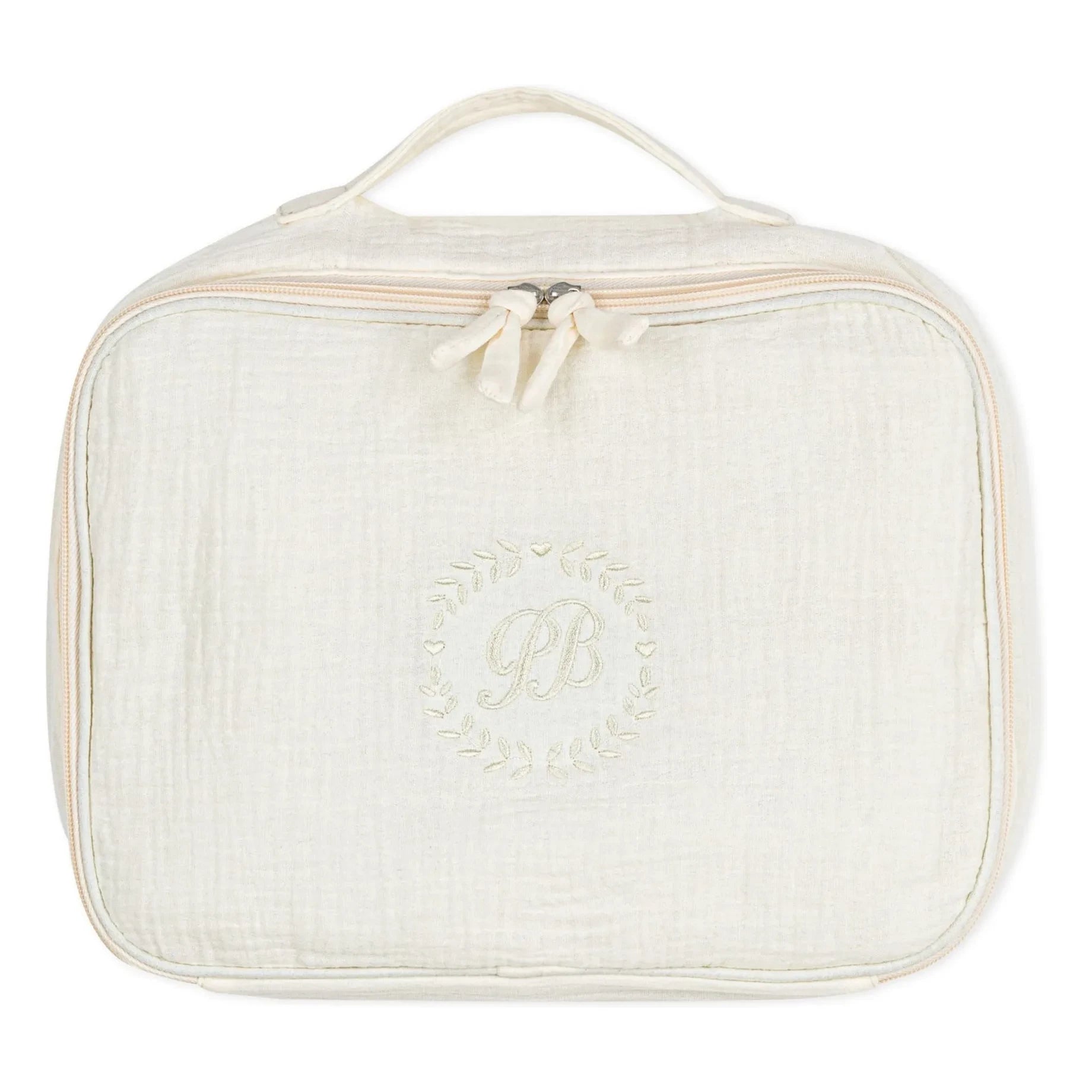 Petit Bateau - Baumwoll-Musselin-Babygeschenkset | Weiß
