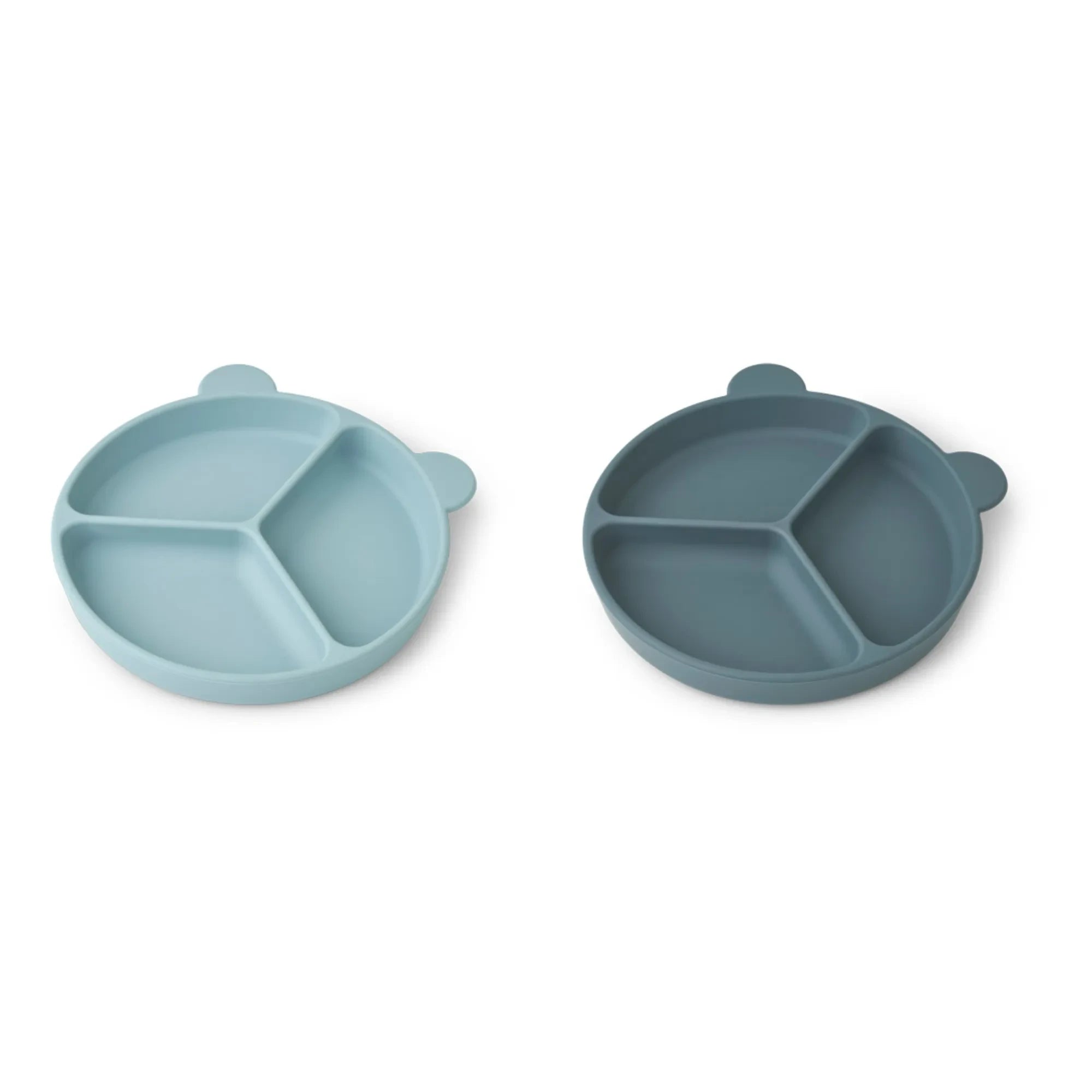 Liewood - Stacy Rutschfeste Teller - 2er-Set | Blau