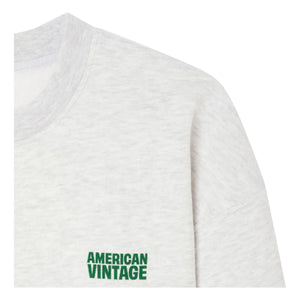 American Vintage - Baptown Sweatshirt | Grau meliert