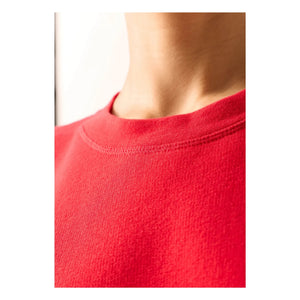 American Vintage - Atubay Baumwoll-Sweatshirt | Tomatenrot