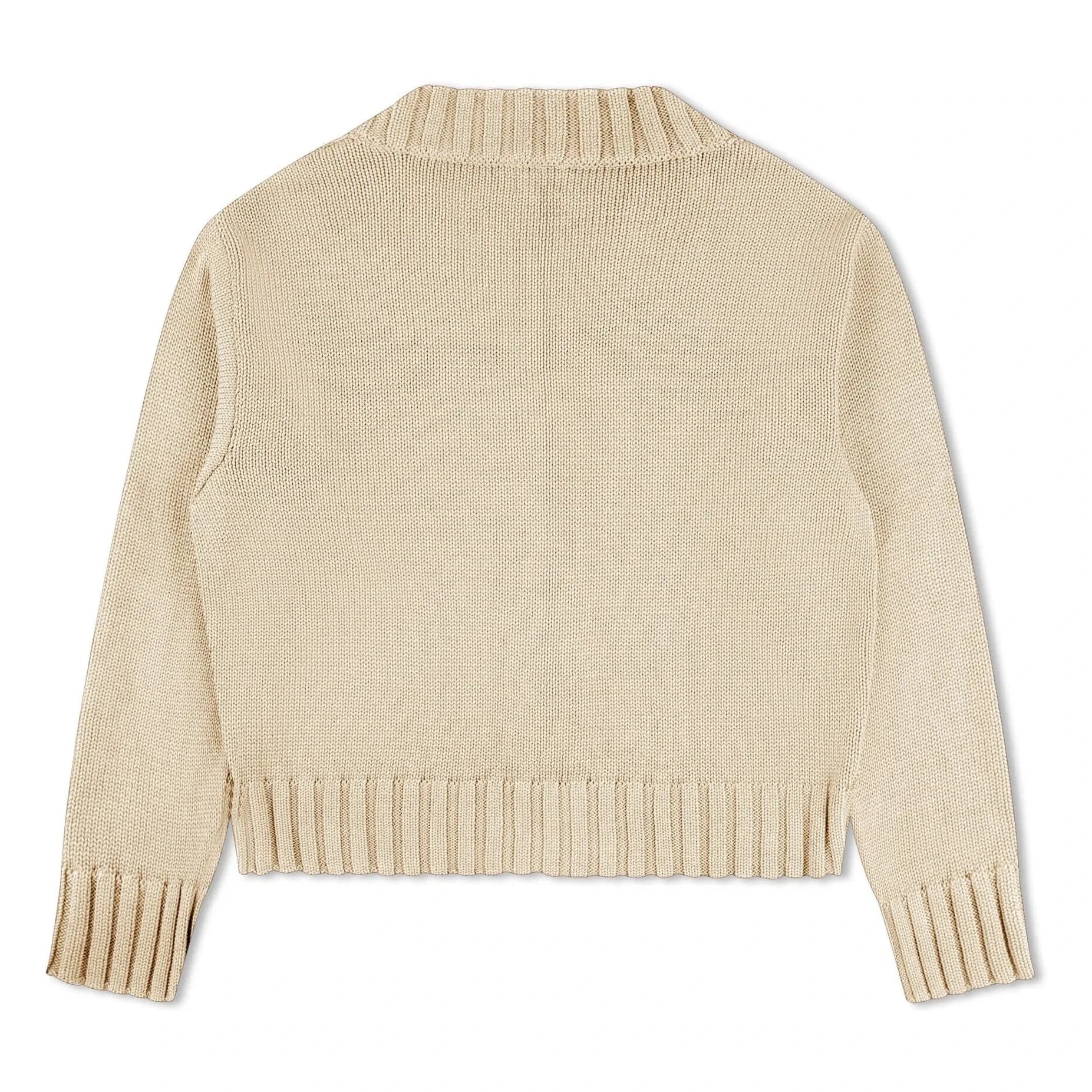 Matona - Bio-Baumwollstrickjacke | Creme
