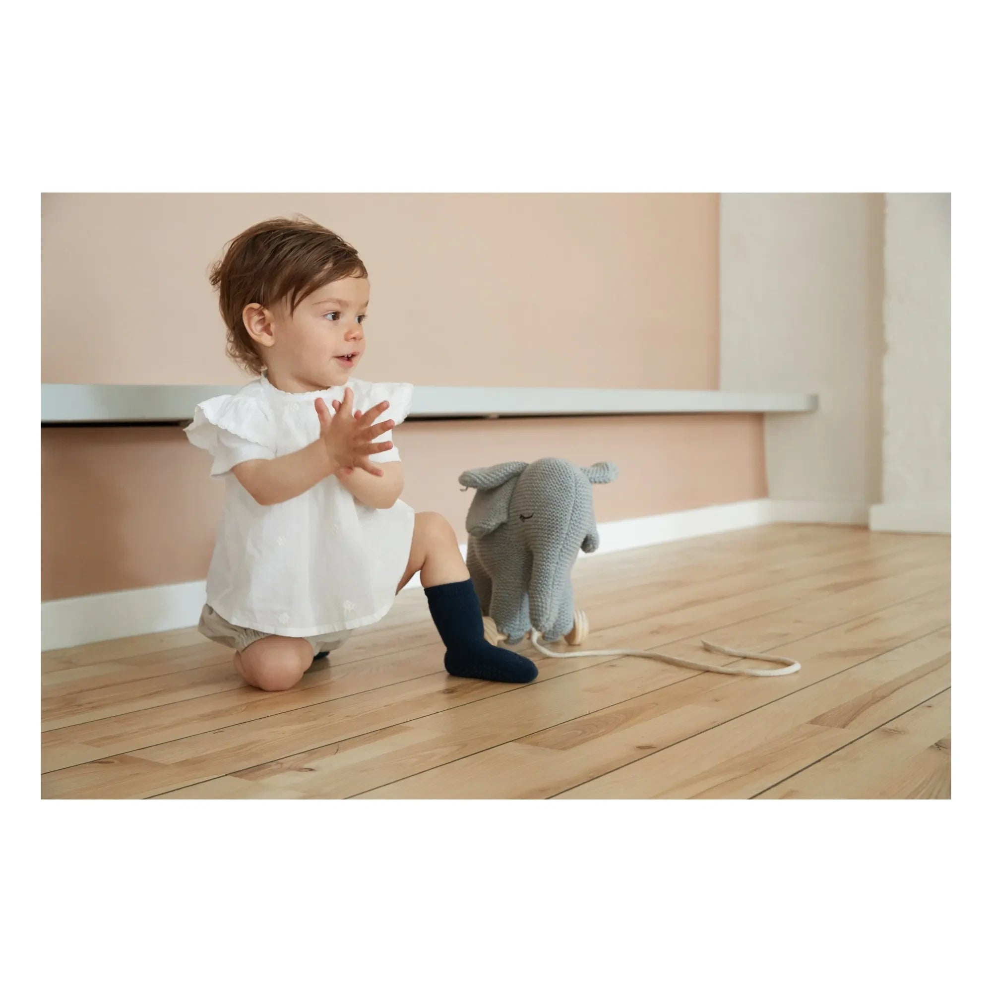 GOBABYGO - Rutschfeste Baumwollsocken | Dunkelblau