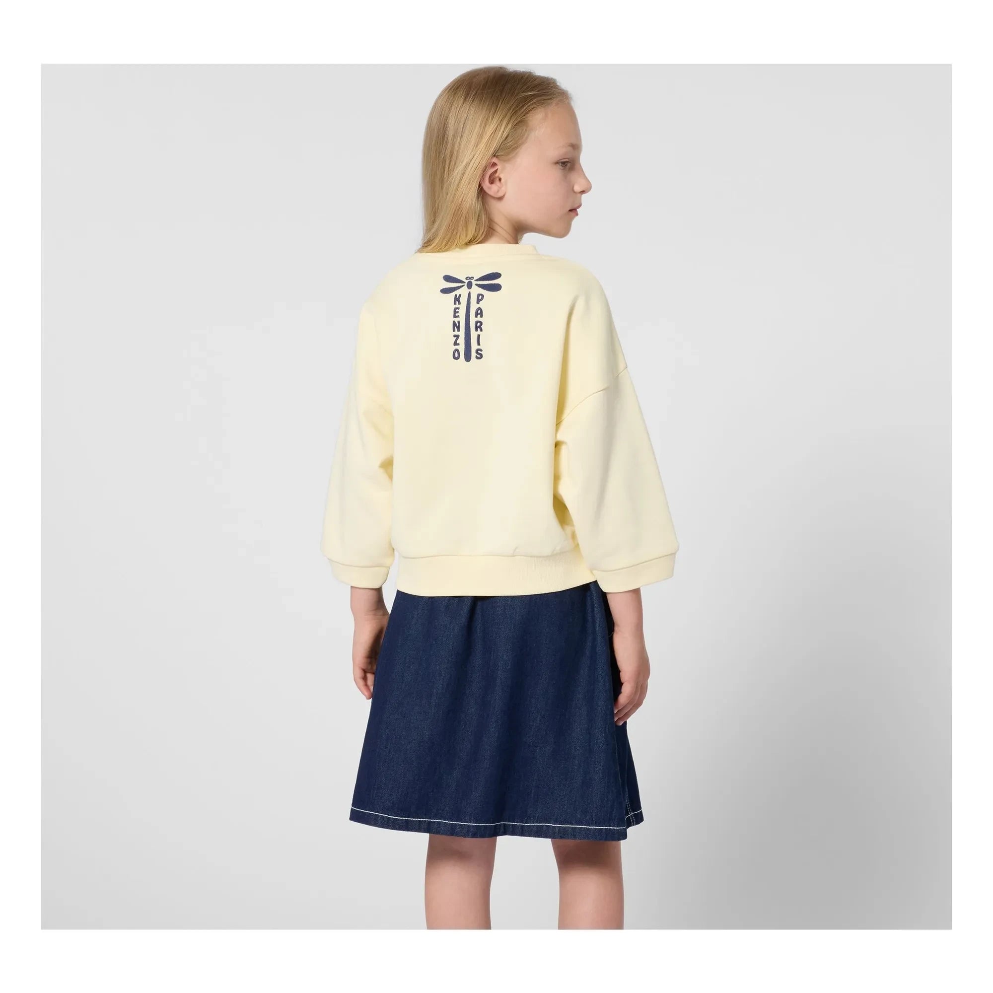 Kenzo – Jeansrock Kenzo Garden | Dunkelblau