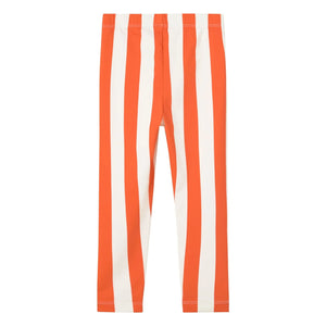 Tinycottons – Gestreifte Leggings | Rot