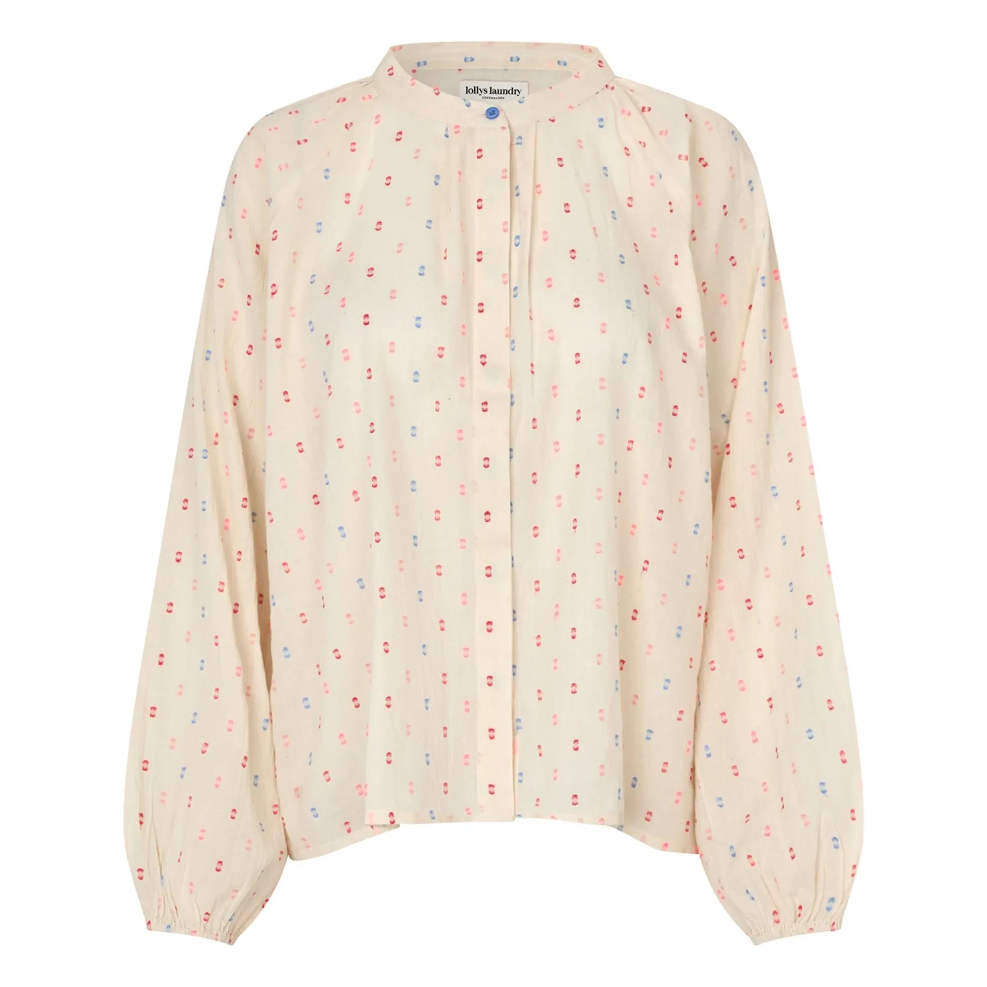 Lollys Laundry - Hailey Baumwollbluse | Creme