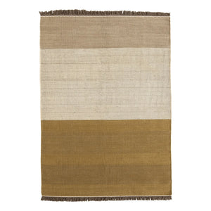 Nanimarquina - Tres Stripes Teppich, Elisa Padrón | Senf