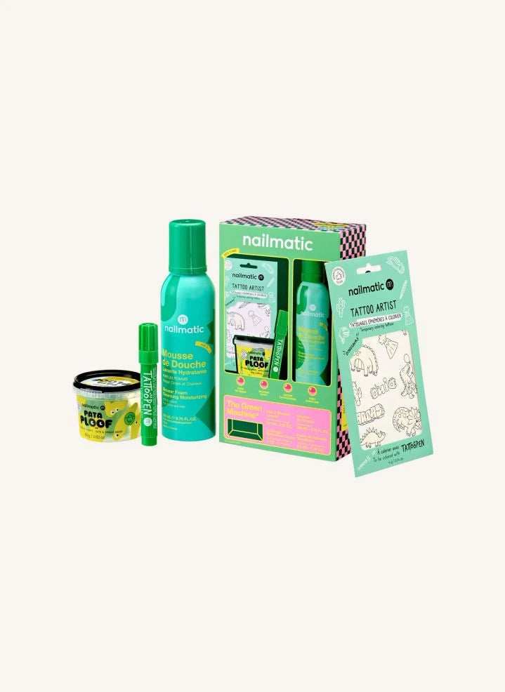 Nailmatic Kids - Grünes Maschinen Geschenkset | Grün
