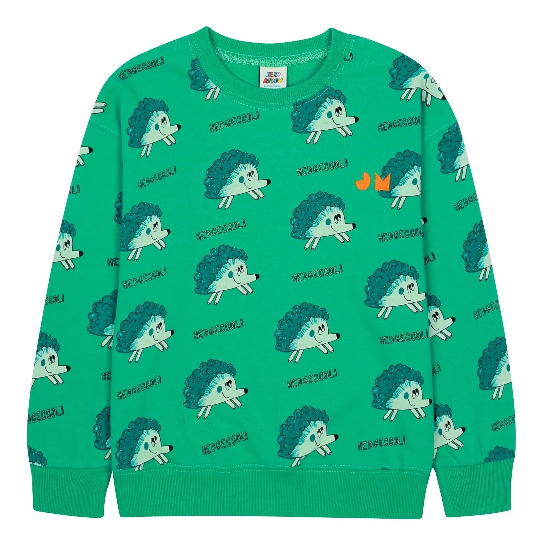 Jelly Mallow - Igel-Sweatshirt | Grün