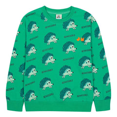 Jelly Mallow - Igel-Sweatshirt | Grün