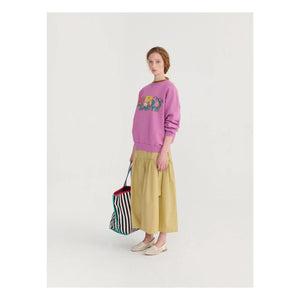 Bobo Choses - Sweatshirt Color Herbalis Bio-Baumwolle | Lila