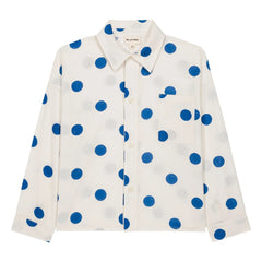 We Are Kids – Aurel Tupfenhemd aus Bio-Baumwolle | Weiß
