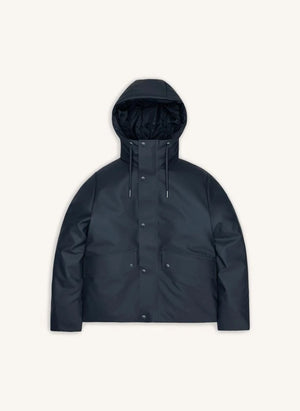 Rains - Nome Kurzer Parka W3T3 | Dunkelblau