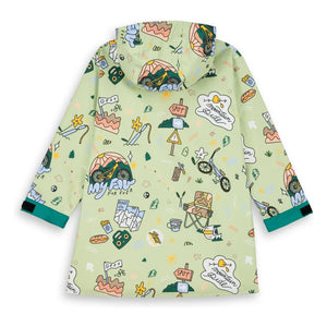 Hello Hossy - Mountain Ride Regenjacke | Hellgrün