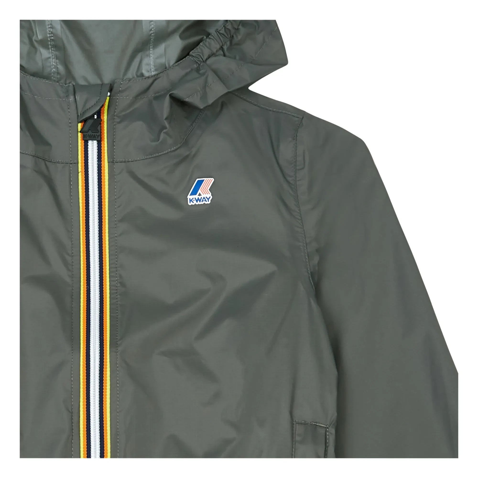 K-way - Le Vrai Claude Regenjacke | Grau-Grün