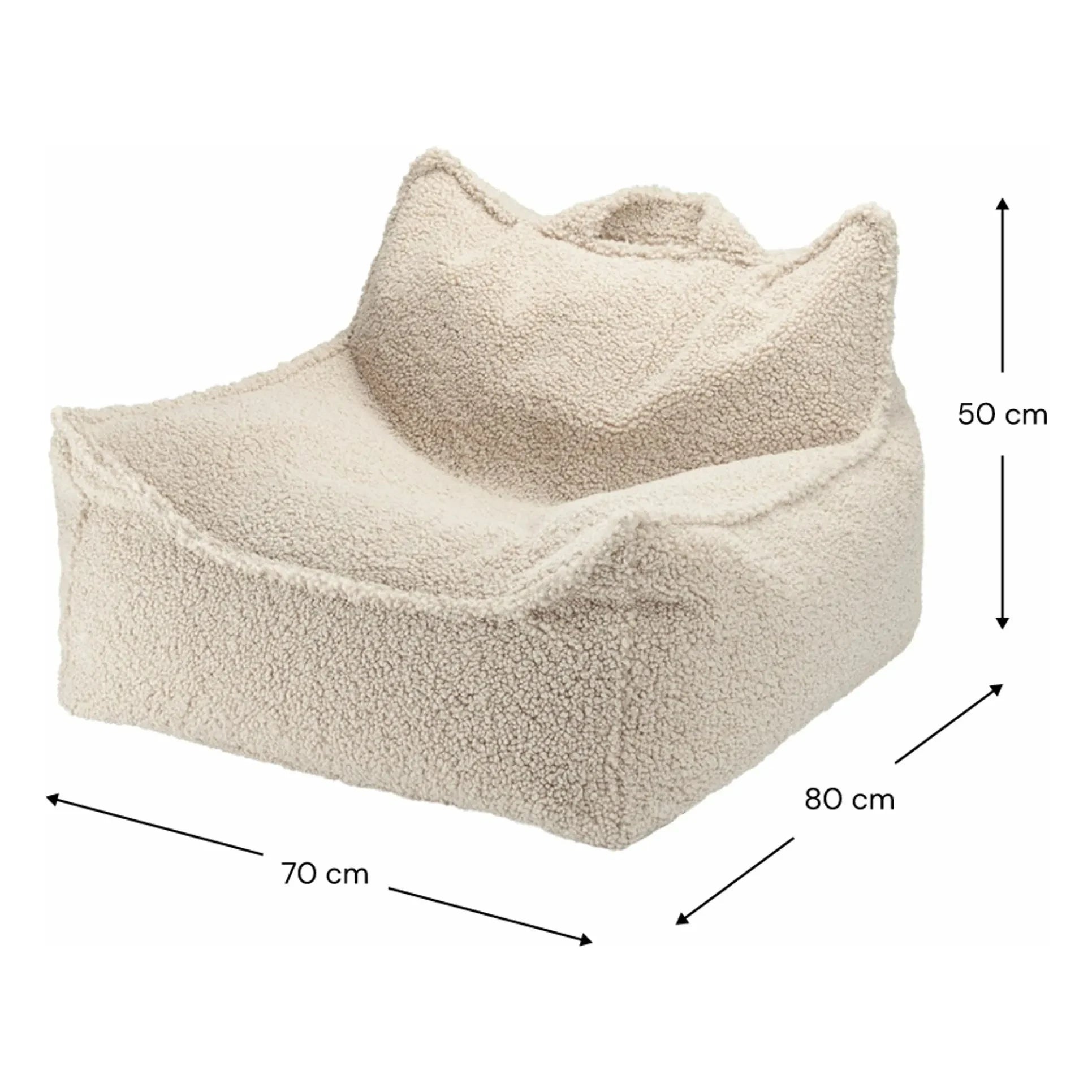 Wigiwama – Teddy-Sessel | Beige