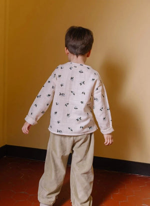 Studio Bohème - Romeo Gui Bio-Baumwoll-Kurta | Ecru
