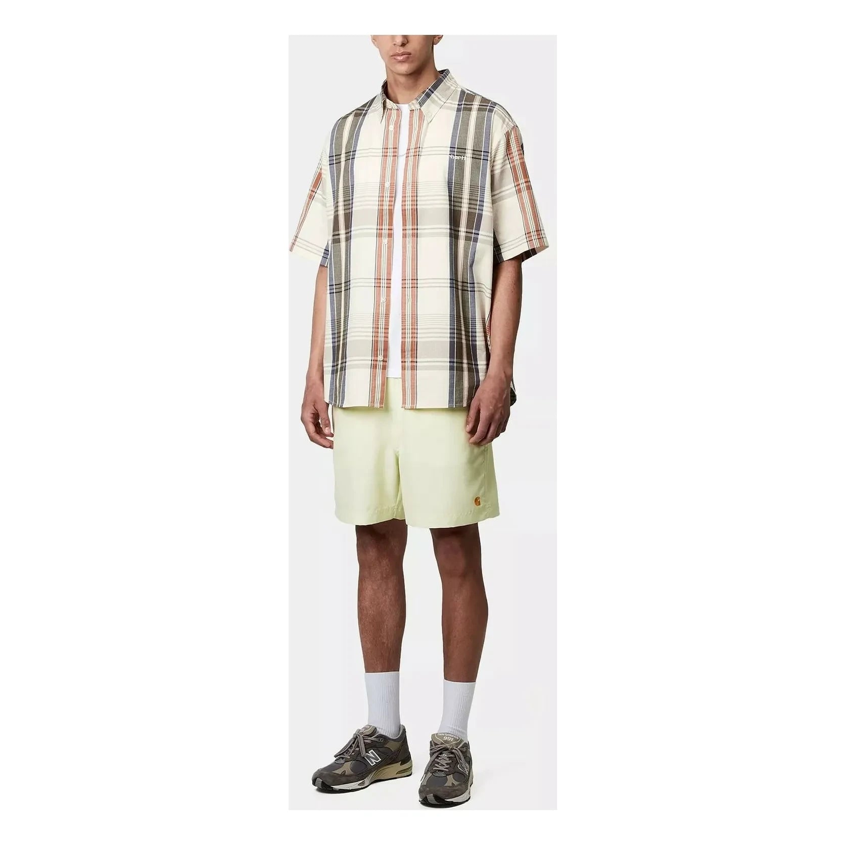 Carhartt WIP - Chase Badeshorts | Sorbet Grün