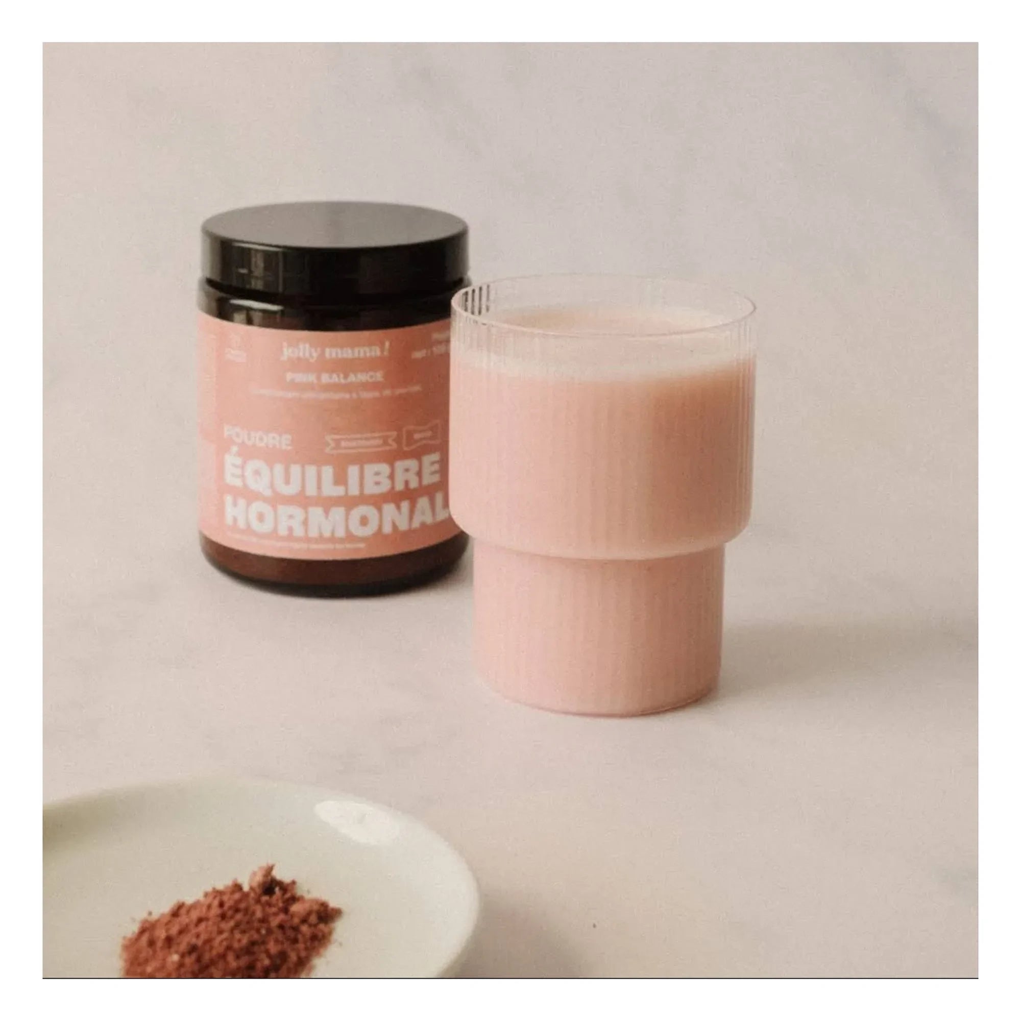 Jolly Mama - Pink Balance Hormon-Balance-Pulver - 15-Tages-Kur