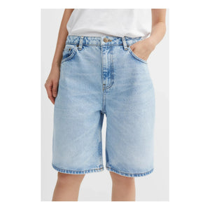 Skall Studio - Wilson Denim Bermuda-Shorts aus Bio-Baumwolle | Hellblau